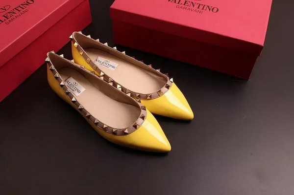 Valentino Shallow mouth flat shoes Women--073